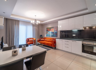 Дизайнерская квартира с тремя спальнями в элитном комплексе в районе Алании – Джикджилли ID-8994 фото-4