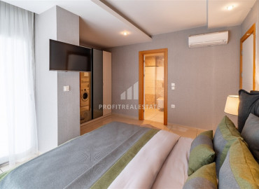 Дизайнерская квартира с тремя спальнями в элитном комплексе в районе Алании – Джикджилли ID-8994 фото-11