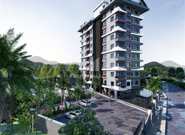 Недорогие квартиры на этапе проекта, в резиденции с богатой инфраструктурой, Демирташ, Аланья, 40-85,5 м2 ID-9031 фото-5