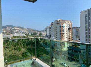 Трехкомнатная квартира с видом на горы, укомплектованная бытовой техникой, в резиденции 2021 года постройки, Махмутлар, Аланья ID-9043 фото-18