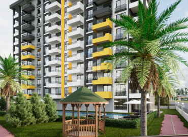 Старт продаж: квартиры разных планировок в комплексе с бассейном в районе Мерсина - Арпачбахшиш, Турция ID-8747 фото-3