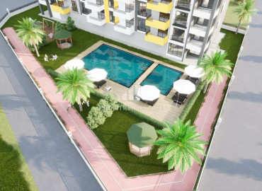 Старт продаж: квартиры разных планировок в комплексе с бассейном в районе Мерсина - Арпачбахшиш, Турция ID-8747 фото-6
