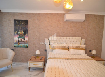 Элегантная дизайнерская квартира с двумя спальнями в доме городского типа в самом центре Алании ID-9061 фото-19