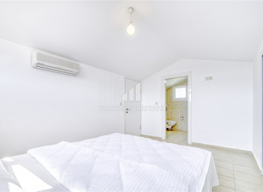 Меблированная квартира 3+1 в таунхаусе в районе Алании Конаклы в 400м от Средиземного моря ID-9063 фото-18