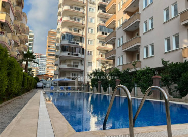 Furnished 1 + 1 apartment in a good building near the Tuesday market in Mahmutlar, 300m from the sea ID-9105 фото-6