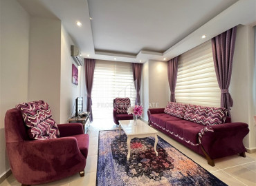 Furnished 1 + 1 apartment in a good building near the Tuesday market in Mahmutlar, 300m from the sea ID-9105 фото-17