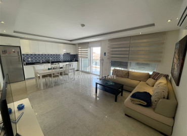 Two bedroom duplex with furniture and appliances, in a luxury residential residence, Oba, Alanya, 120 m2 ID-9122 фото-3