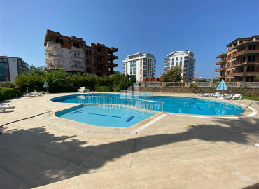 Furnished apartment 2 + 1 in a residence with facilities in the Tosmur area, 400m from the sea ID-9129 фото-15