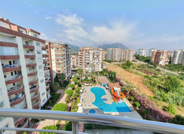 View apartment 2 + 1 in a residence with good facilities 800m from the sea in Alanya Tosmur ID-9133 фото-19