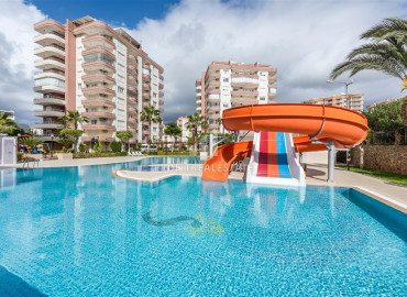 View apartment 2 + 1 in a residence with good facilities 800m from the sea in Alanya Tosmur ID-9133 фото-39