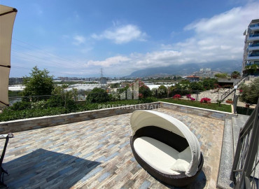 Elegant view furnished garden duplex 3 + 1 in the elite residence of Kargicak ID-9136 фото-15