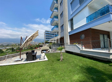 Elegant view furnished garden duplex 3 + 1 in the elite residence of Kargicak ID-9136 фото-10
