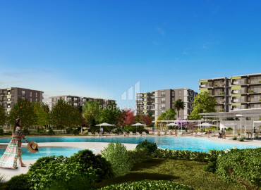 Апартаменты разных планировок в строящемся масштабном комплексе премиум класса в районе Мерсина Соли ID-9148 фото-6