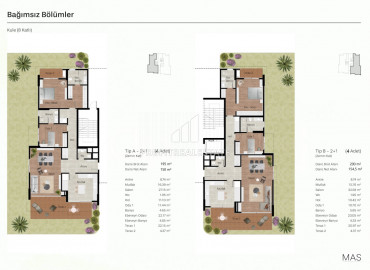 Апартаменты разных планировок в строящемся масштабном комплексе премиум класса в районе Мерсина Соли ID-9148 фото-23