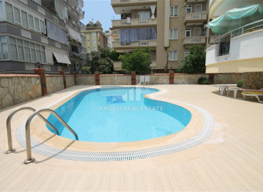 Spacious three-bedroom duplex in a residence with a swimming pool in the center of Alanya, 400m from Cleopatra beach ID-9173 фото-3