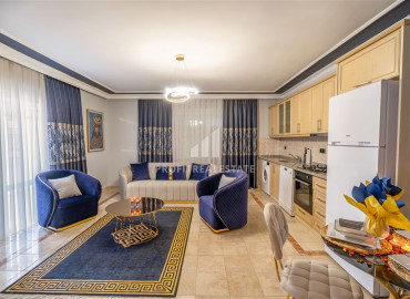 Property in the center of the Oba district: an elegant one bedroom apartment with two balconies, 150 m from the sea. ID-9174 фото-3