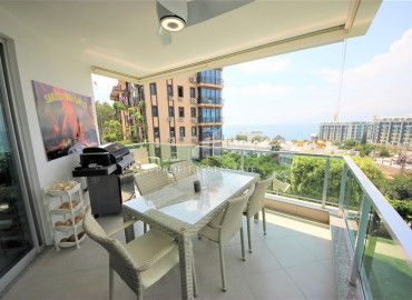 Two bedroom apartment with a designer interior, 200 meters from the sea, in Kargicak, Alanya, 115 m2 ID-9181 фото-12