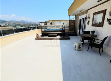 Three bedroom duplex, furnished, with a jacuzzi on the terrace, Mahmutlar, Alanya, 250 m2 ID-9196 фото-13