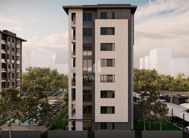 Двух- и трехкомнатные квартиры в строящемся комплексе с хорошей инфраструктурой в Алтынташ, Анталия ID-9198 фото-5