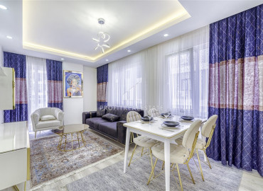 Two bedroom apartment, with a designer interior, in a 2020 residence, Mahmutlar, Alanya, 90 m2 ID-9219 фото-1