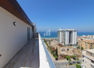 Spacious duplex 3 + 1 in a residence with a swimming pool on the main street of Mahmutlar ID-9231 фото-12}}