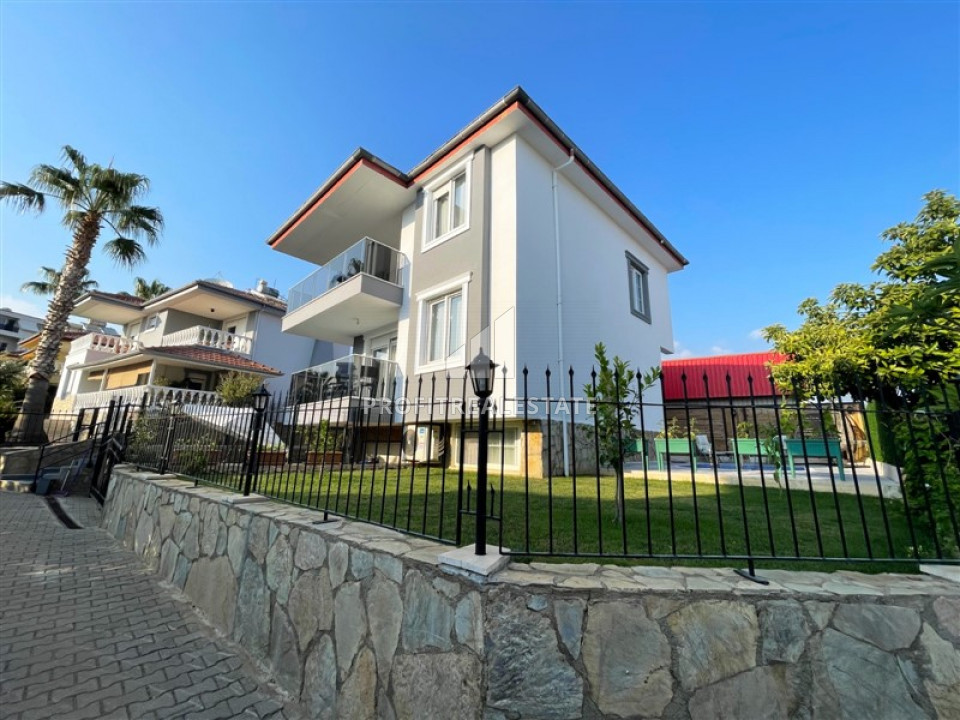 Cozy furnished villa 3 + 1, with a private pool in the Oba area of Alanya. ID-9237 фото-2