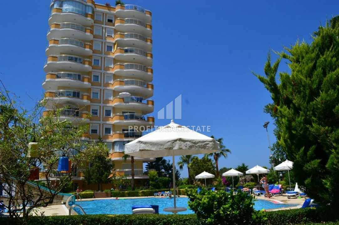 Large furnished view two bedroom apartment on the first line in Mahmutlar ID-9241 фото-2