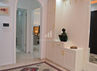 Large furnished view two bedroom apartment on the first line in Mahmutlar ID-9241 фото-8