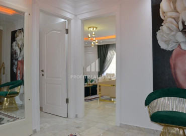 Large furnished view two bedroom apartment on the first line in Mahmutlar ID-9241 фото-9