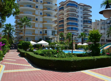 Large furnished view two bedroom apartment on the first line in Mahmutlar ID-9241 фото-20