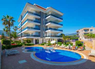 Stylish two-bedroom apartment in the Oba area in a residence with a swimming pool 150 meters from the sea ID-9242 фото-1