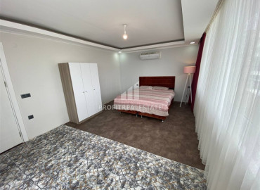 Меблированная трехкомнатная квартира на высоком этаже в Махмутларе с видом на море и горы ID-9247 фото-9