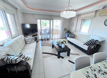 Меблированная трехкомнатная квартира на высоком этаже с видом на море и горы в районе Джикджилли ID-9250 фото-1