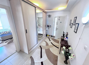 Меблированная трехкомнатная квартира на высоком этаже с видом на море и горы в районе Джикджилли ID-9250 фото-9