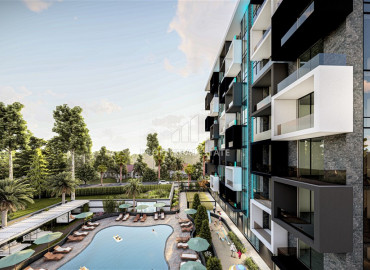 Недорогие квартиры по ценам застройщика. Новый инвестпроект в Махмутларе, 59-176 м2 ID-9256 фото-3