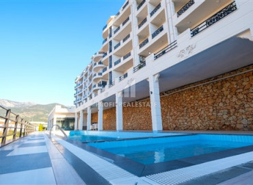 One-bedroom apartment in a new residence with two swimming pools, in the prestigious Oba area, Alanya, 50 m2 ID-9259 фото-11