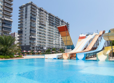 Apartment with two and three bedrooms on different floors in a luxury residence in Cesmeli, Mersin ID-9282 фото-3