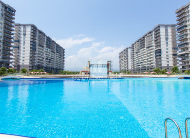 Apartment with two and three bedrooms on different floors in a luxury residence in Cesmeli, Mersin ID-9282 фото-13