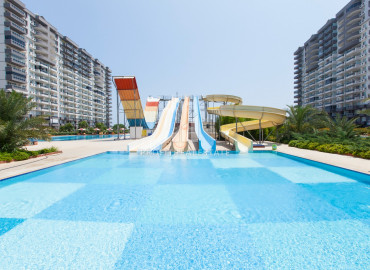 Apartment with two and three bedrooms on different floors in a luxury residence in Cesmeli, Mersin ID-9282 фото-16