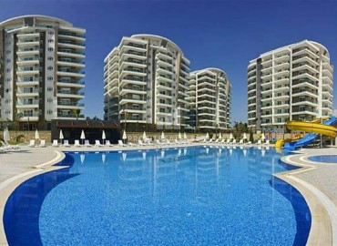 Furnished two-bedroom apartment in a luxurious residence in the Avsallar area, 800m from the sea ID-9290 фото-1