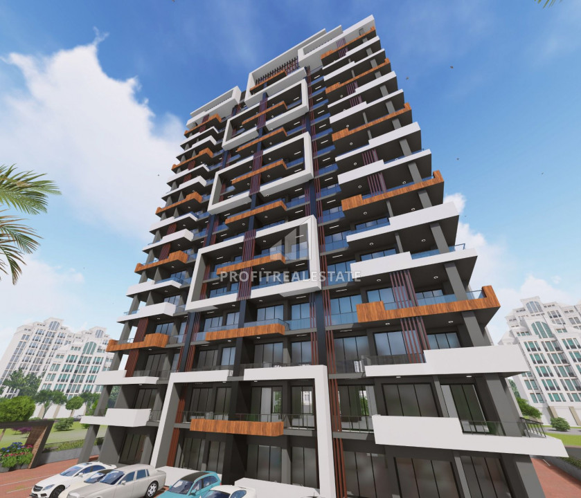Apartment of different layouts in a premium class residence under construction in Mersin's Tomuk area ID-9294 фото-1