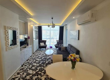 Меблированная квартира с двумя спальнями в комплексе премиум класса в 300м от моря в Махмутларе. ID-9310 фото-1