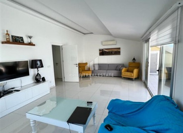 Furnished view duplex 3 + 1 in the heart of Alanya in a modern residence with facilities ID-9324 фото-17