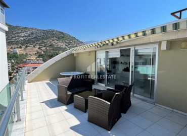 Furnished view duplex 3 + 1 in the heart of Alanya in a modern residence with facilities ID-9324 фото-19