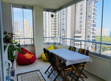 Spacious apartment 2 + 1 with sea views in a residence with facilities 150 meters from the sea in Tece ID-9333 фото-3