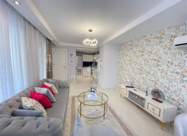 One-bedroom apartment with a designer interior 250 meters from the sea in Oba ID-9357 фото-4