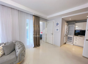 One-bedroom apartment with a designer interior 250 meters from the sea in Oba ID-9357 фото-7