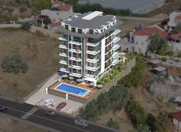 A new project with a comfortable facilities in Avsallar from a construction company, 1000m from the sea 370x270 }}