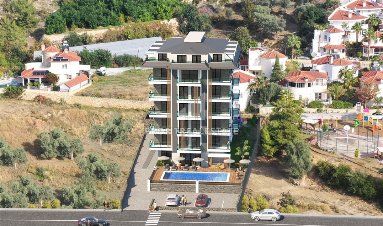 A new project with a comfortable facilities in Avsallar from a construction company, 1000m from the sea ID-9379 фото-2