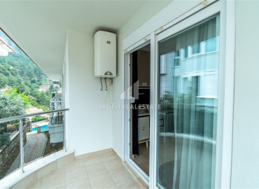 Furnished duplex 3 + 1 with stunning views in a townhouse in Alanya, Tepe ID-9381 фото-13